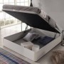 Pack Sommier Turin (Branco) + Colchão Premium 17HR (200x160cm)