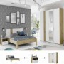 Pack Quarto Completo Heliodor c/ Roupeiro (200x160cm)