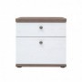 Pack Quarto Completo Tina c/ 2 Mesas de Cabeceira + Estrado de Ripas (200x160cm)