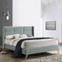Cama Estofada Beauty (c/ Estrado e Pés incluídos)