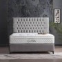 Cama Luna 1 + Estrado, Sistema Elevatório e Fundos